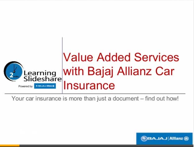 Car Insurance Value Added Services