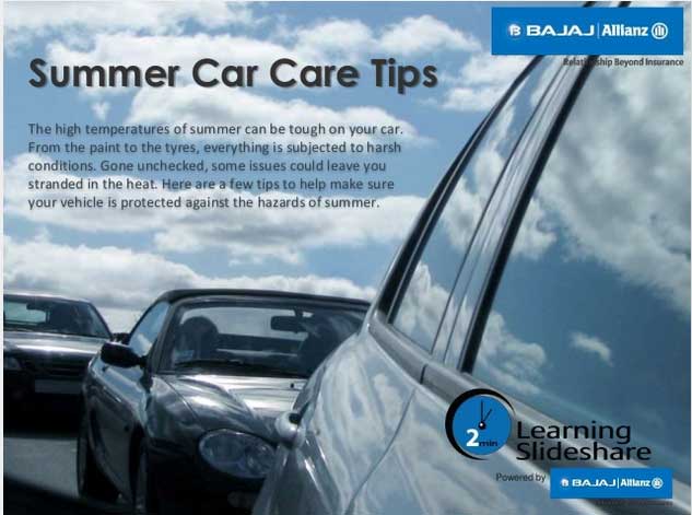 Summer Car Care Tips