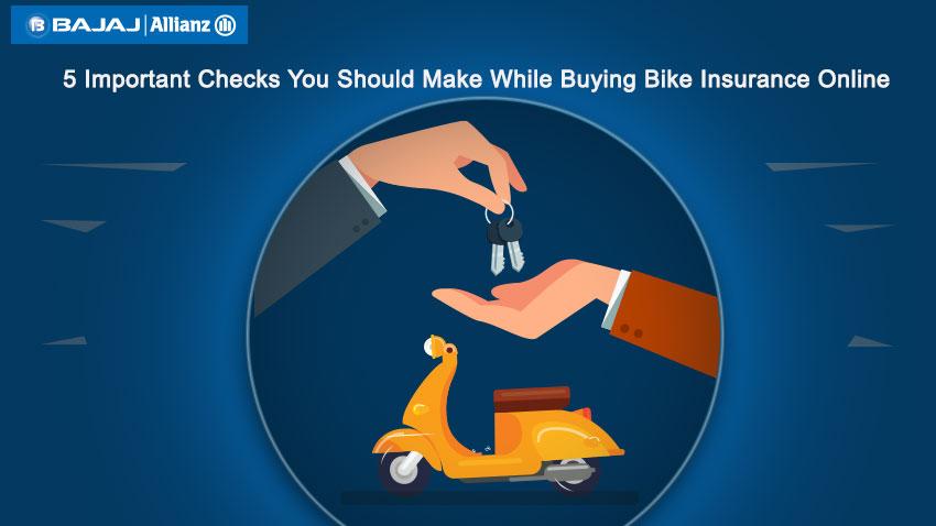 Online Bike Insurance Purchase Checks