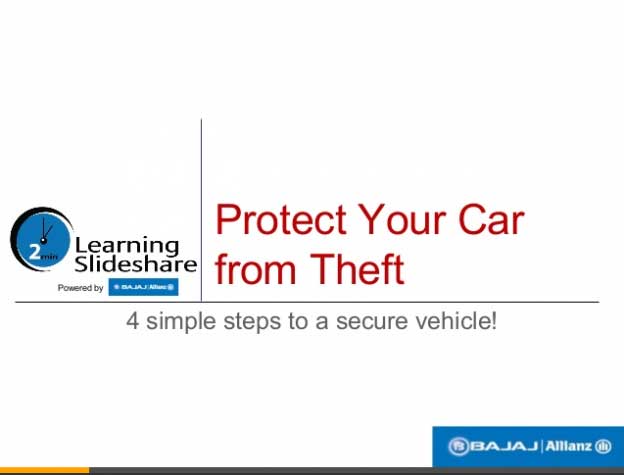 How to Protect Car From Theft?