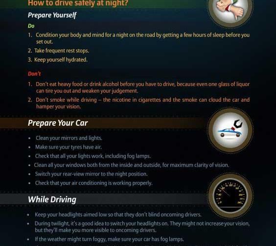 Safety Tips for Driving at Night