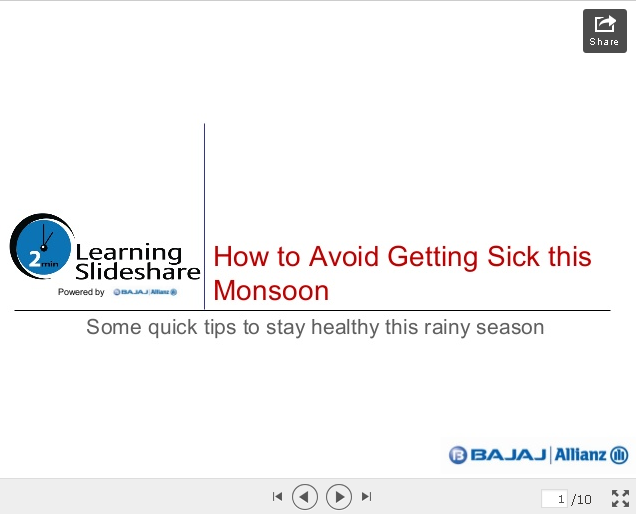 Health Tips for Monsoon