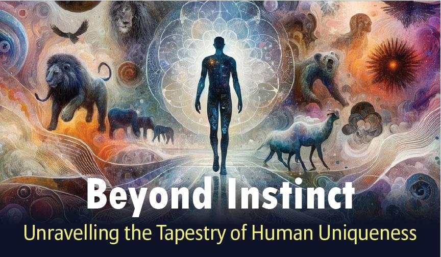 Beyond Instinct: Unravelling the Tapestry of Human Uniqueness