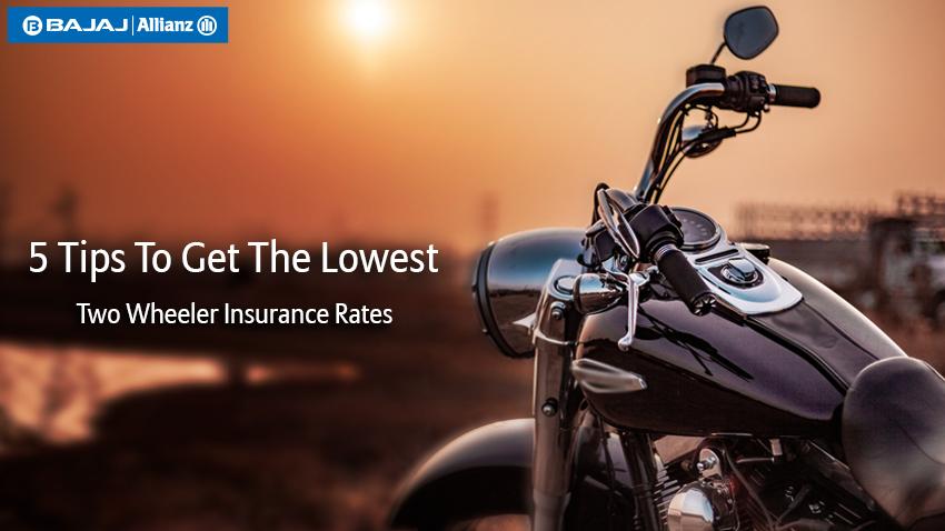 Two Wheeler Insurance How To Lower Premium Rates Bajaj Allianz